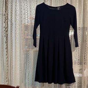 Elegant Navy Blue Dress